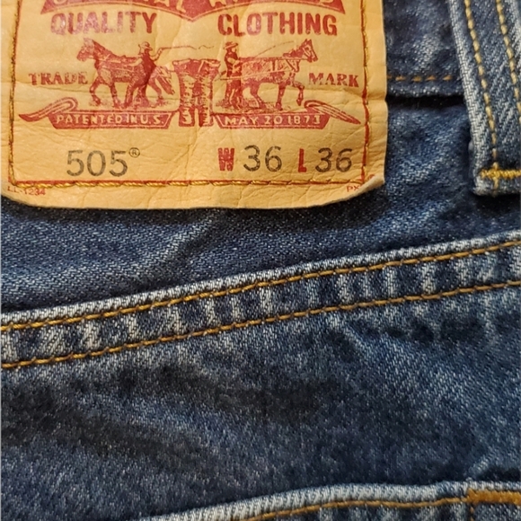 Levi's 505 regular fit 36 x 36 - Picture 6 of 10